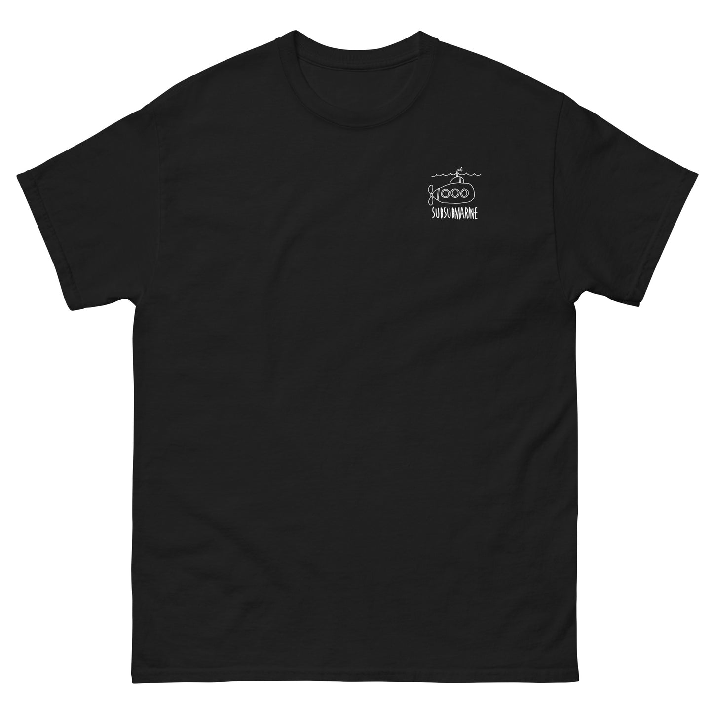 SUBSUBMARINE TEE (WHITE LOGO)