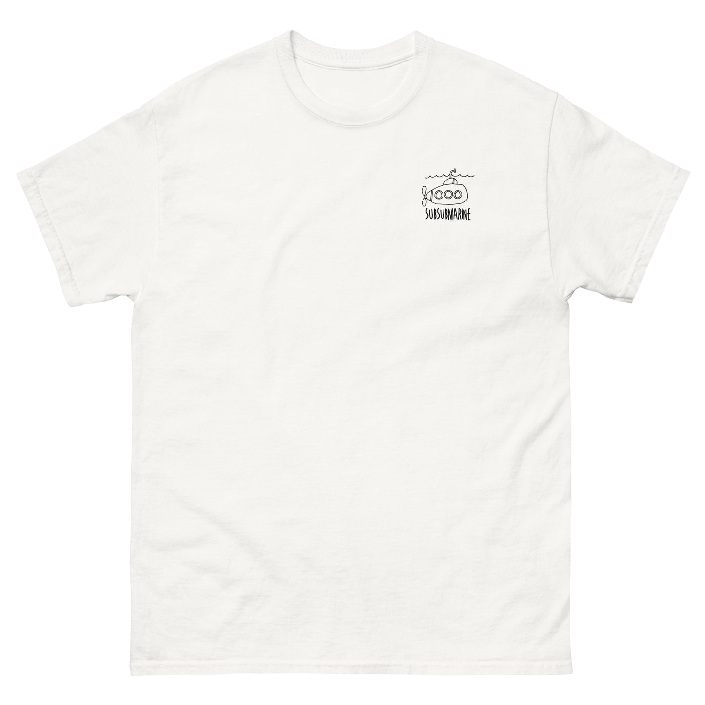 SUBSUBMARINE TEE (BLK LOGO)